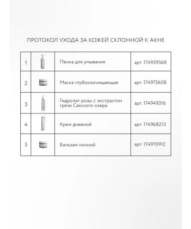 Crimean rose The mask deeply piercing from inflammation of acne and black dots - Buy Online on GoSupps.com