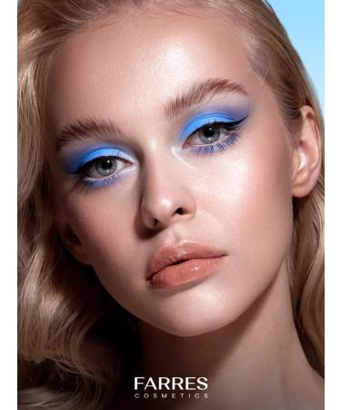 FARRES Eye of the eye of the eye palette bright matte shiny nude - Buy Online on GoSupps.com