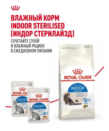 ROYAL CANIN Dry food for long -haired cats Indoor Long Hair 2 kg - Buy Online on GoSupps.com