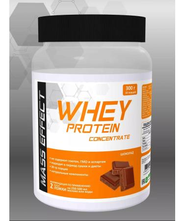 MASS EFFECT Whey -current protein Whey Protein 300 g Bank Chocolate Bank - Buy Online on GoSupps.com