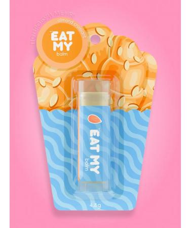 EAT MY Lip balm - Hygienic lipstick "Almond croissant"