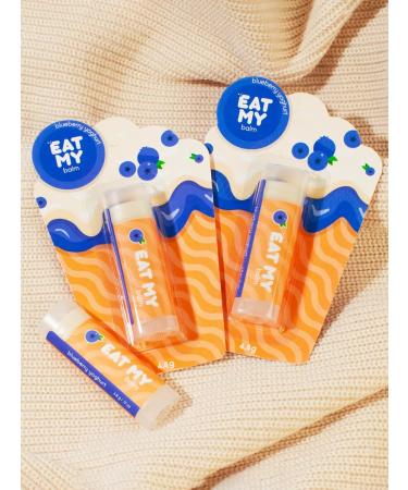 EAT MY Lip balm - hygienic lipstick yogurt with blueberries - Buy Online on GoSupps.com