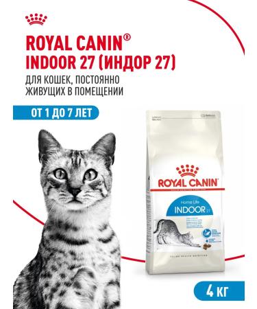 Royal Canin Dry food for cats living in the indoor 27 4 kg