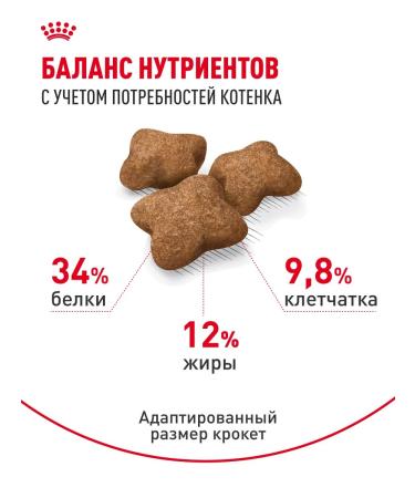 ROYAL CANIN Dry food for sterilized kittens Sterilized Kitten 400 g - Buy Online on GoSupps.com