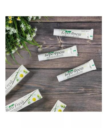 Boro Fresh Cream for face body and hands Protective chamomile 30 ml x 3 pcs