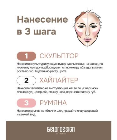 BELOR DESIGN Facial contouring palette sculptor 01 - Buy Online on GoSupps.com