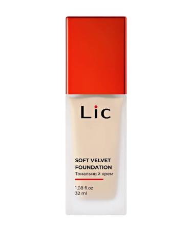 Lic Face Cream Soft Velvet Foundation 01Y 32ml - Buy Online on GoSupps.com