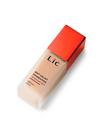 Lic Facial Tonal Cream Soft Velvet Foundation 04Y 32ml - Buy Online on GoSupps.com