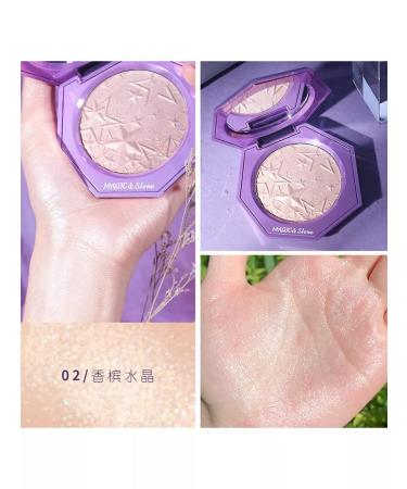 Miss Bronze Highlighter shimmer baked structure for the face and body