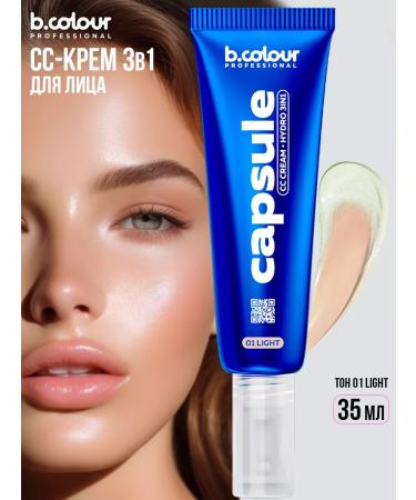 BCOLOUR PROFESSIONAL CC face cream tone 01 Light - Buy Online on GoSupps.com
