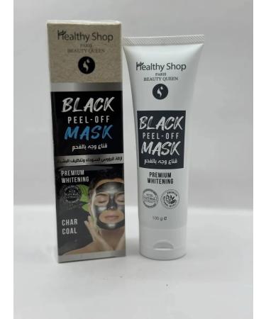 Healthy Shop Face peeling mask cleaning with coal - Buy Online on GoSupps.com
