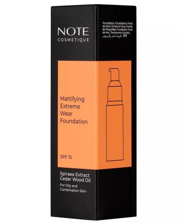 NOTE cosmetique Tonal cream matte persistent tone 100 cashmeere beige - Buy Online on GoSupps.com