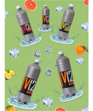 LIVING WATER Vitaminized soda "+12 vitamins" grapefruit 0.5l - Buy Online on GoSupps.com