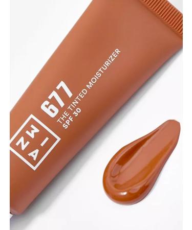 3ina Moisturizing cream with tone shade of 677 mines SPF 30 - Buy Online on GoSupps.com