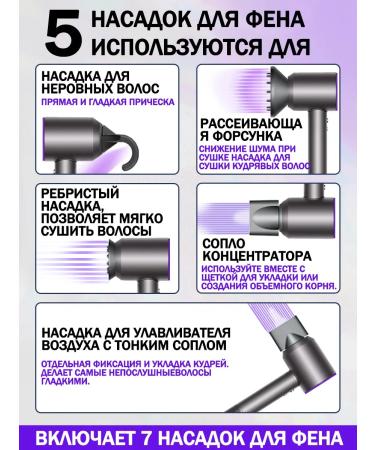 Beutyone Hair hair dryer Professional Stoyler with nozzles 7 in 1 - Buy Online on GoSupps.com