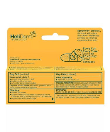 Neosporin Ointment from infections with burns and bruises of the Nonsporin 14g - Buy Online on GoSupps.com