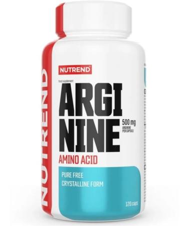 NUTREND Arginine 500 mg Arginine for endurance and strength 120 capsules - Buy Online on GoSupps.com