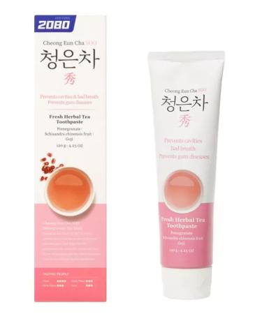 Dental Clinic 2080 Toothpaste eastern red tea 125g - Buy Online on GoSupps.com