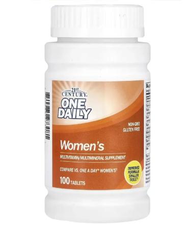 21st Century Vitamins for women Complex One Daily For Womens 100 pcs - Buy Online on GoSupps.com