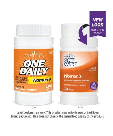 21st Century Vitamins for women Complex One Daily For Womens 100 pcs - Buy Online on GoSupps.com
