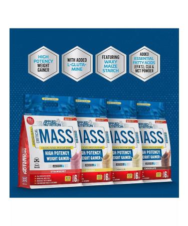 APPLIED NUTRITION Heiner Critical Mass Original 6 kg - banana - Buy Online on GoSupps.com