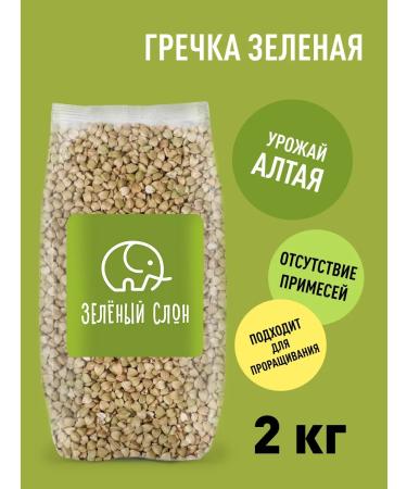 Green elephant Green buckwheat croup for germination 2 kg