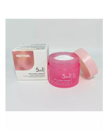 PrettySkin Moisturizing face cream with a collagen 5V1 - Buy Online on GoSupps.com