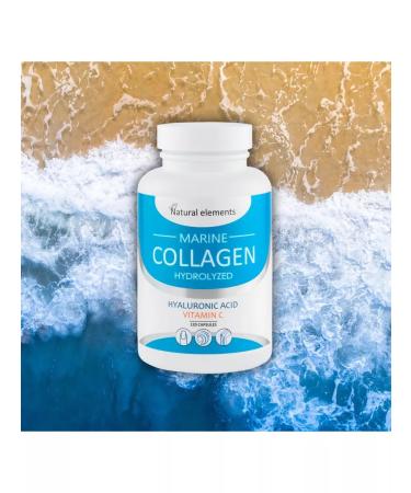 Honey and Jam Sea collagen hyaluronic acid and vitamin C 120 caps