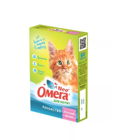 Omega Neo Omega ne Vitamins for kittens 60 table - Buy Online on GoSupps.com