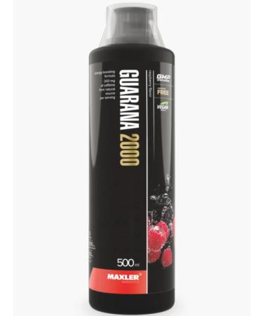 maxler Guarana Guarana 2000 500 ml raspberries with vitamins - Buy Online on GoSupps.com
