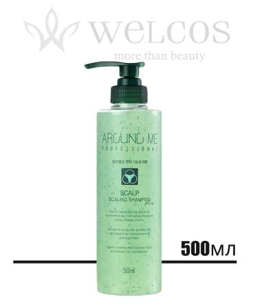 WELCOS Around Me Scalp Scaling Shampoo Skrab of Hair and Scalp