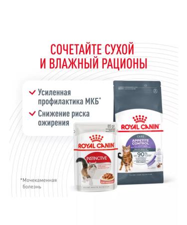 ROYAL CANIN Dry Appetite Control Care for cats 2 kg 2 pcs - Buy Online on GoSupps.com