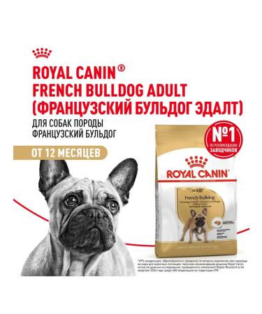 ROYAL CANIN Dry French Bulldog Feed for dogs Bulldog 3 kg 2 pcs - Buy Online on GoSupps.com