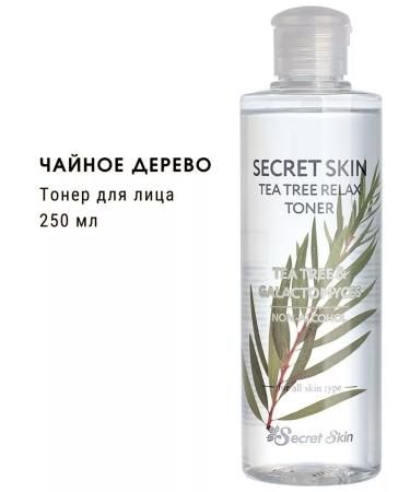 SECRET SKIN Toner for the face with tea tree