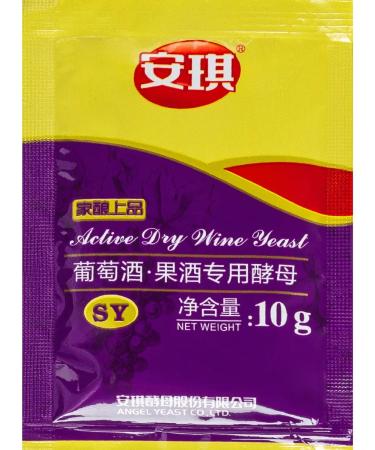 Wine yeast angel SY 3 packs of 10g - Buy Online on GoSupps.com