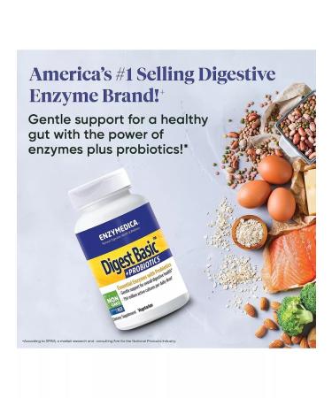 enzymedica Digest Basic + probiotics 90 capsules - Buy Online on GoSupps.com