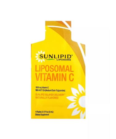 SunLipid Liposomal vitamin C 30 bags of 5.0 ml - Buy Online on GoSupps.com