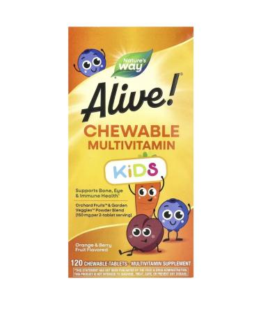 Nature's Way Children's complex Alive! KIDS 120 tablets - Buy Online on GoSupps.com