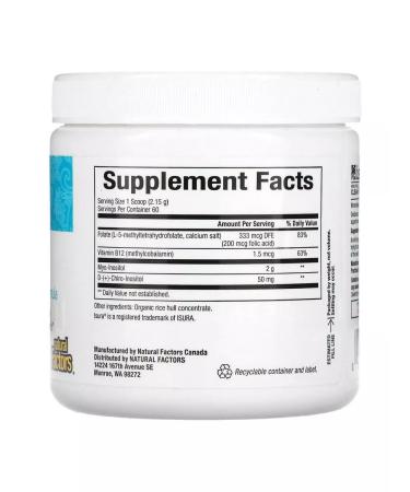 Natural Factors Ovasense with myo-foreign and D-chiro-foreign 129 g - Buy Online on GoSupps.com