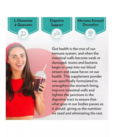Terra origin Healthy GUT additive berry taste 243 g - Buy Online on GoSupps.com