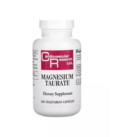 Cardiovascular Research Magnesium taurat 180 capsules