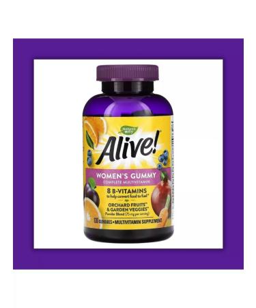 Nature's Way Multivitamins for women Alive! 130 sweets - Buy Online on GoSupps.com