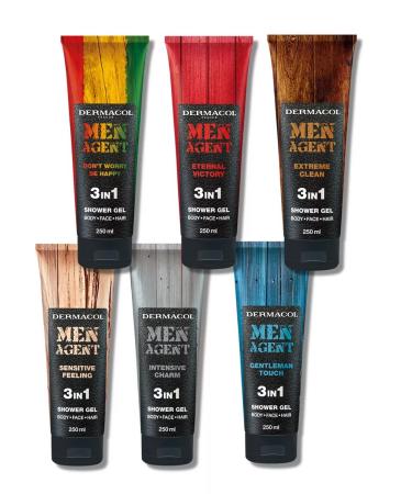 Dermacol Men Agent - Gel Shampoo for shower - Buy Online on GoSupps.com