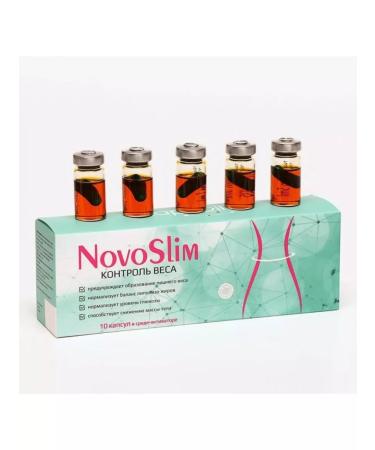 Sashera honey Novoslim for weight loss and weight control 10 capsules - Buy Online on GoSupps.com