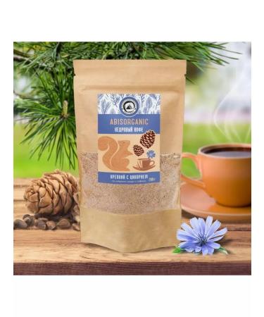 ABISORGANIC Cedar coffee with chicory without caffeine 200 g 5 pcs - Buy Online on GoSupps.com