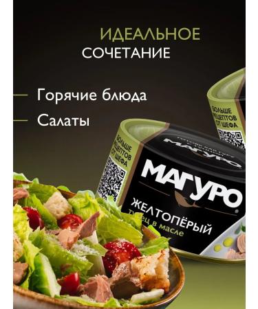 MAGURO Tuna yellow-fingered fillet-bush in oil 170g - Buy Online on GoSupps.com