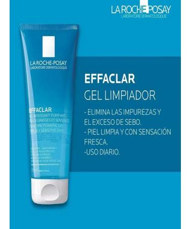 La Roche Posay Effaclar foaming face gel 200ml - Buy Online on GoSupps.com