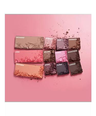 RBG Russian Beauty Guru Palette for makeup Lena Yasennova RBG nude matte - Buy Online on GoSupps.com