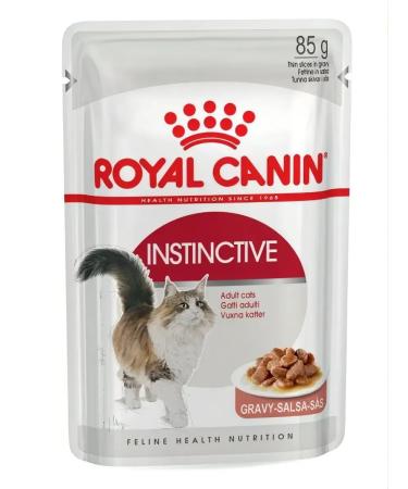 ROYAL CANIN Instinective cat food in sauce 28 x 85 gr - Buy Online on GoSupps.com
