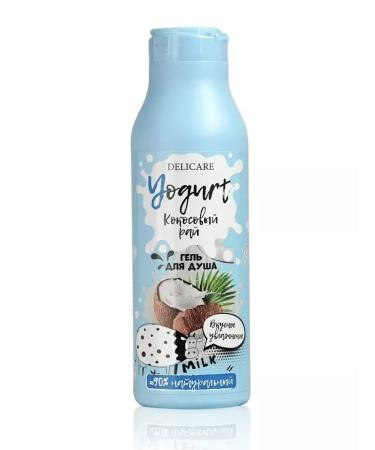 DELICARE Cream-Gel shower Yogurt "Coconut Paradise" 400 ml